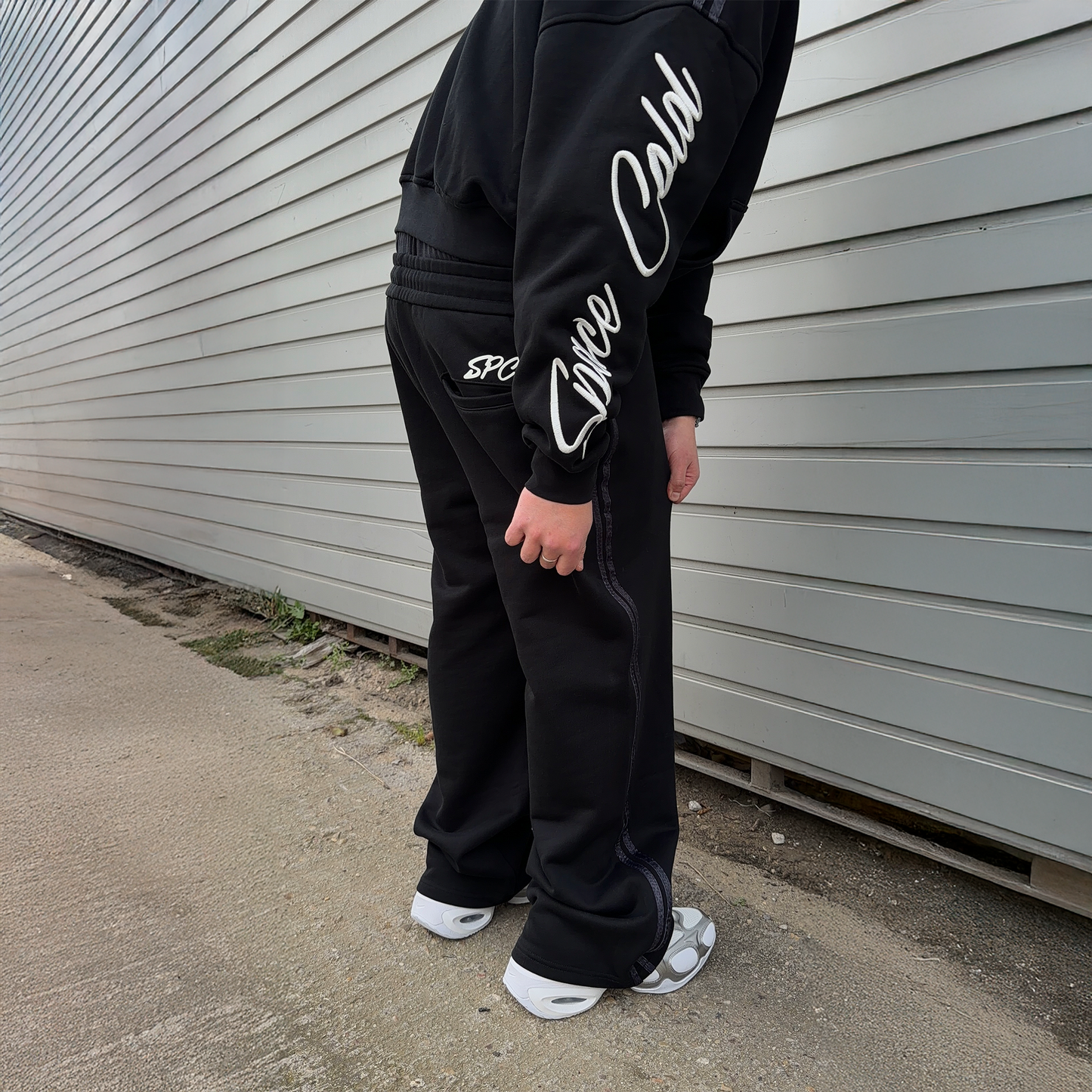 NOIR LEOPARD BLACK SWEATSPANT