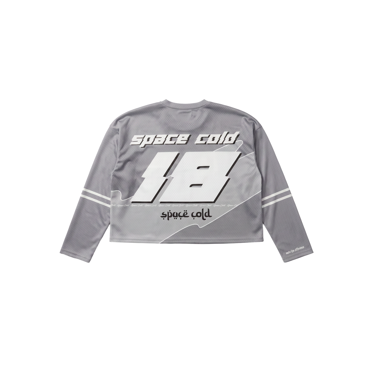 MESH T-SHIRT GRAY