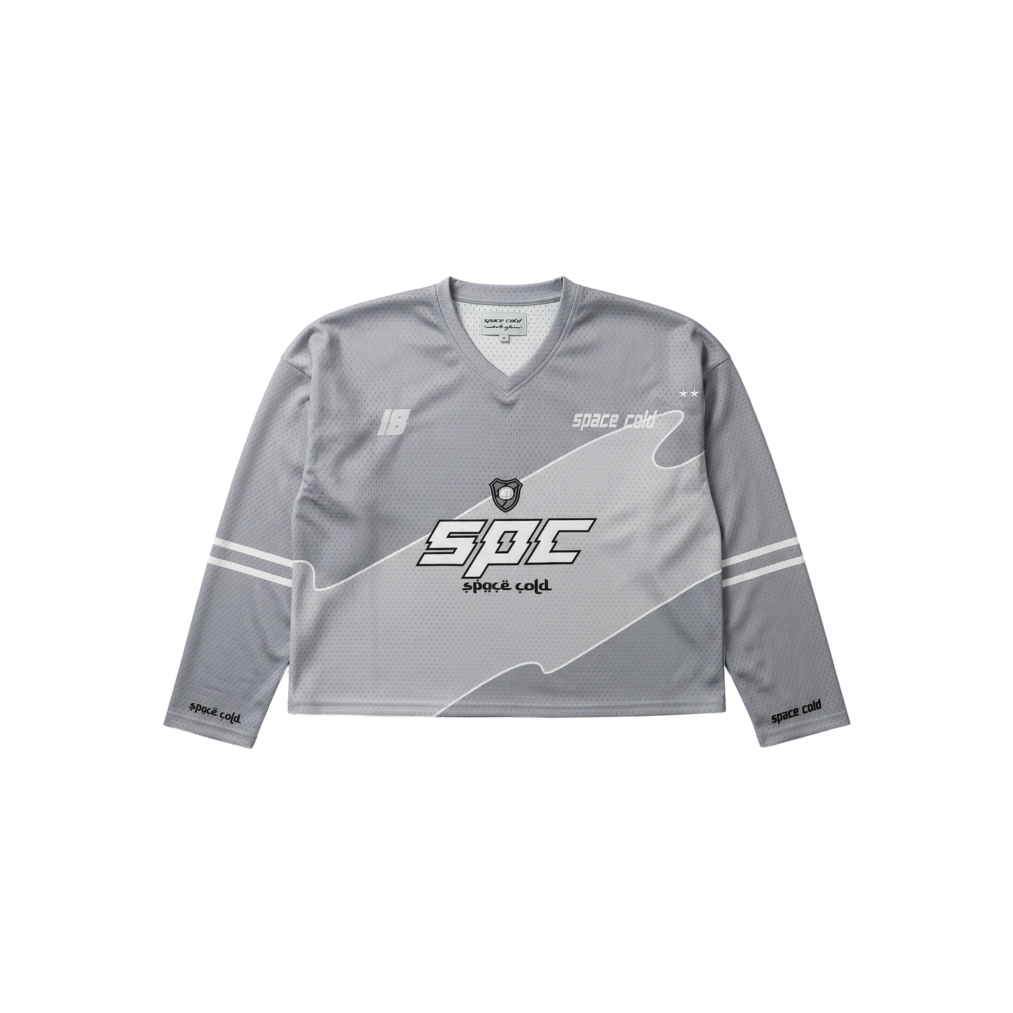 MESH T-SHIRT GRAY