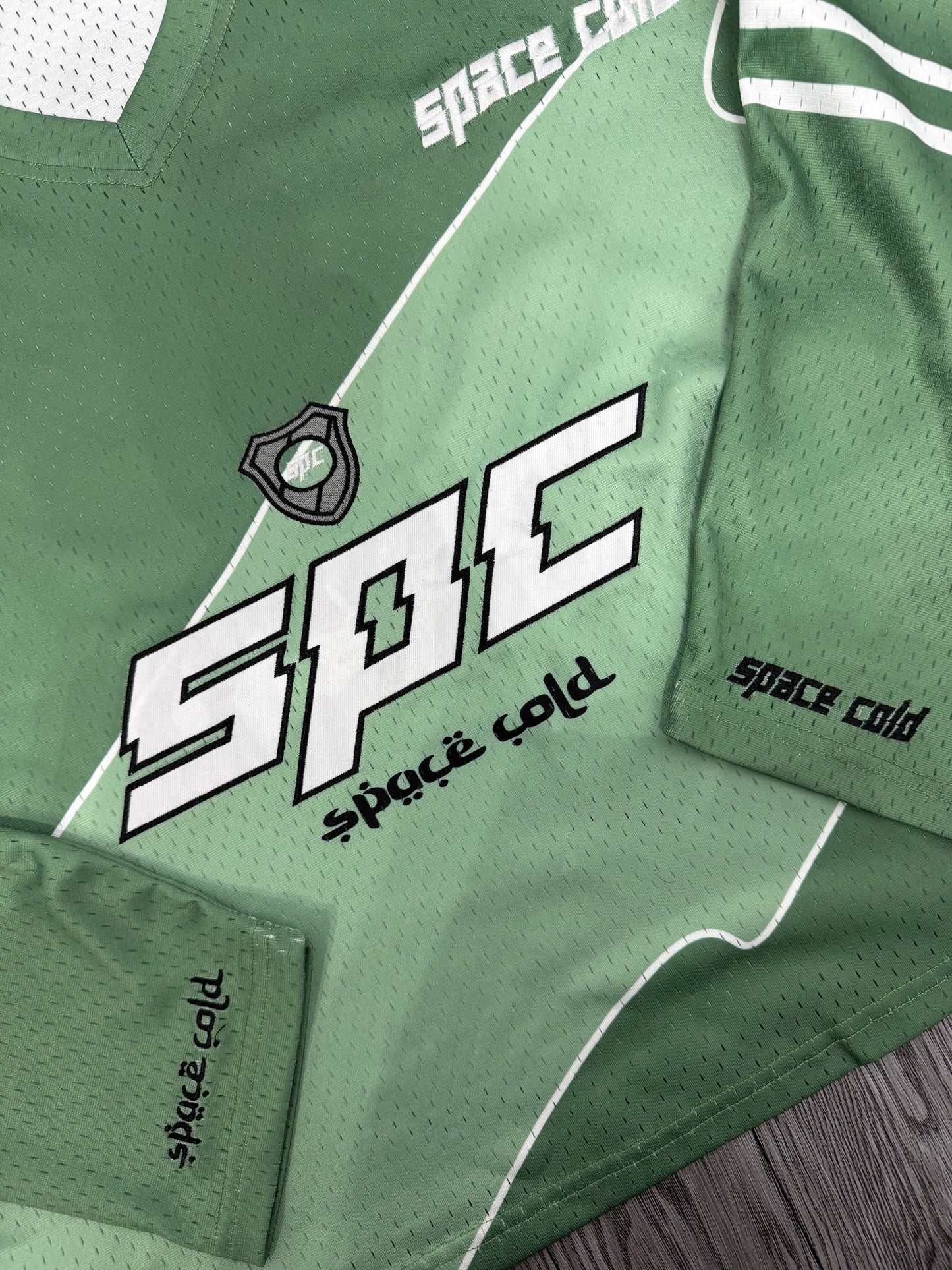 MESH T-SHIRT GREEN