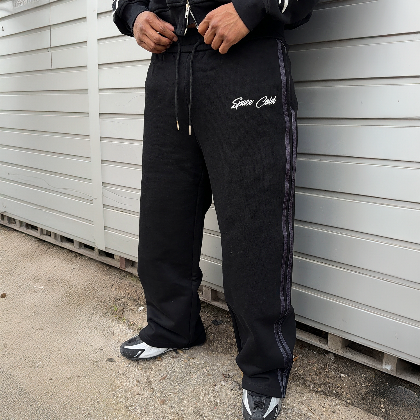 NOIR LEOPARD BLACK SWEATSPANT
