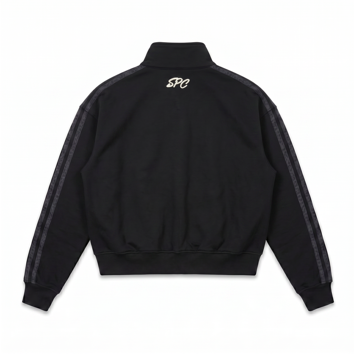 NOIR LEOPARD ZIP HOODIE
