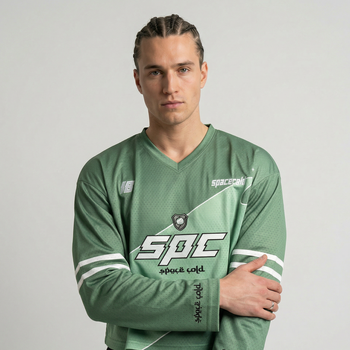 MESH T-SHIRT GREEN